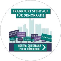 News Frankfurt steht auf für Demokratie